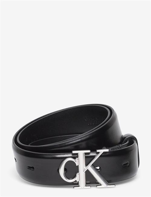 Calvin Klein | Round Ck Buckle 30Mm Belt Smooth | 75