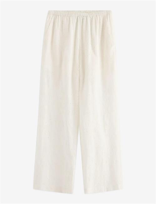 Lindex | Trousers With Embroidery | XXL