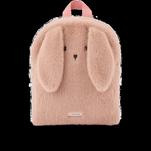 Liewood Denise Rabbit Plush Backpack Pale Tuscany Pale Tuscany One Size  Beige  One Size  Piger