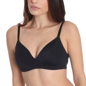 sassa BH Classic Lace Padded Soft Bra Sort polyamid A 70 Dame