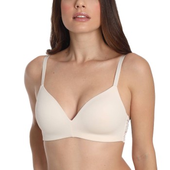 sassa BH Classic Lace Padded Soft Bra Perlhvid polyamid B 90 Dame
