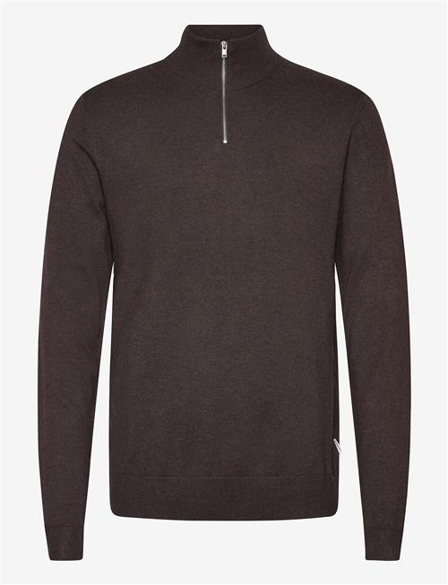 Lindbergh | Ecovero Half Zip L/S Knit | XXXL