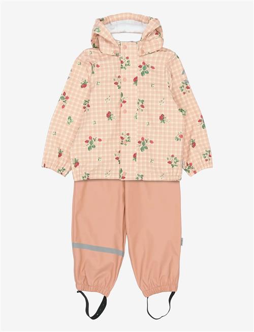 mikk-line | Pu Rain Set Aop W. Susp/104 | 98