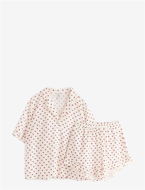 Lindex | Pyjama Shortsset Seersucker | XXL
