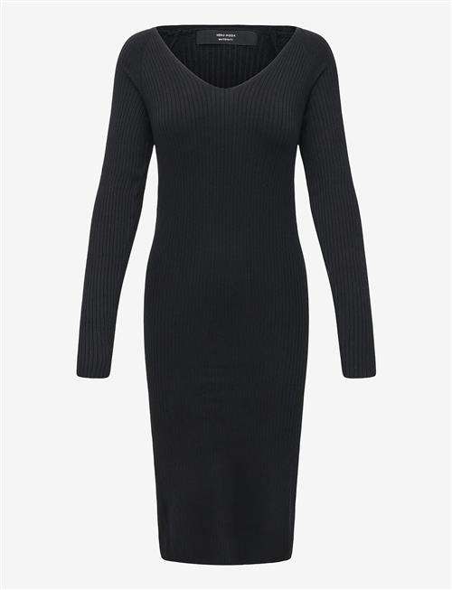 Vero Moda Maternity | Vmmsaba Rib Ls V-Neck Belt Dress Ga Noos | L