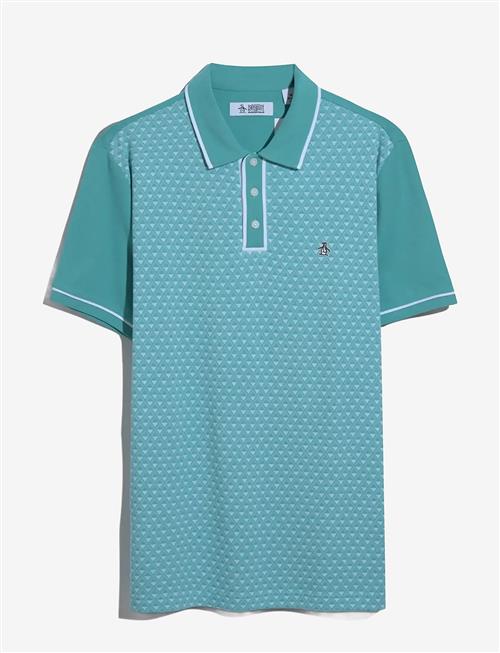 Original Penguin | Diamond Jqrd Frnt In Polo | L