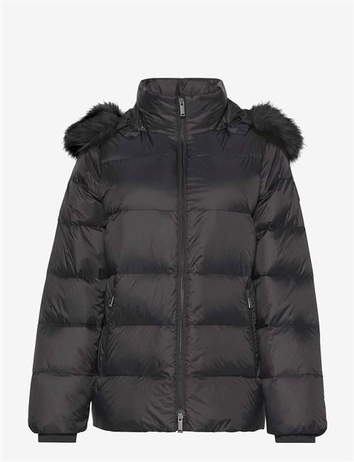 Calvin Klein | Mid Down Jacket With Fur | L