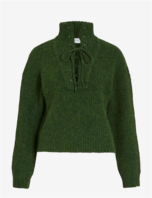 Vila | Vigleeba High Neck L/S Rib Knit Top | XXL
