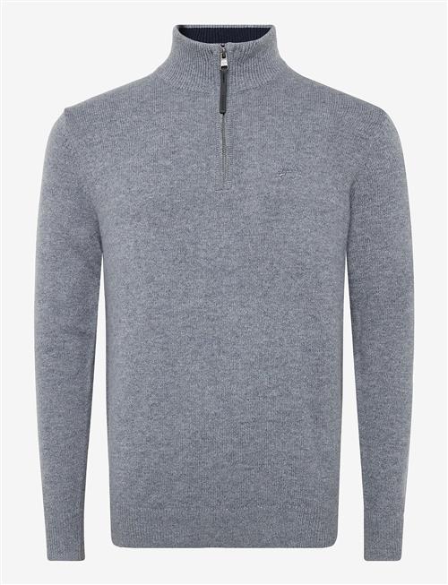 Superdry | Wool Blend Half Zip Jumper | L