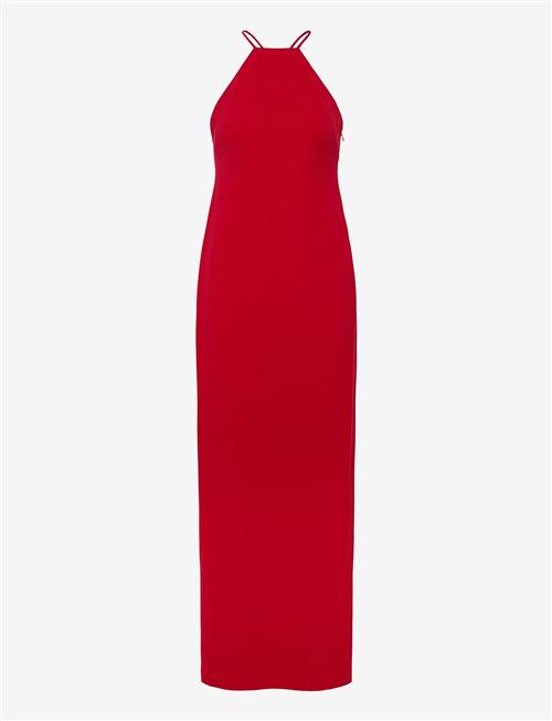 Lauren Ralph Lauren | Double-Faced Crepe Halter Gown | 40