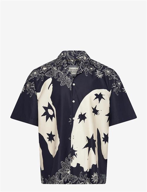 Scotch & Soda | Printed Lyocell Relaxedfit Shortsleeved Shirt | XL