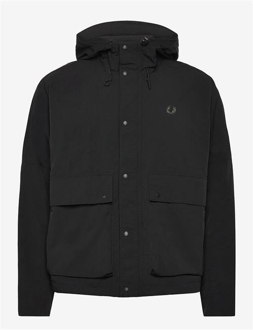 Fred Perry | Cropped Ripstop Parka | XXL
