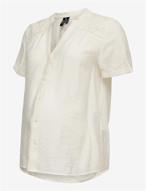 Vero Moda Maternity | Vmmjosie Ss Emb Top Wvn | M