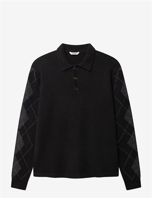 Gabba | Gabpietro Polo Argyle Ls Knit | XL