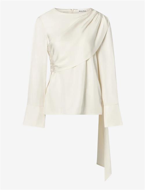Malina | Melandy Draped Cape Blouse | 36