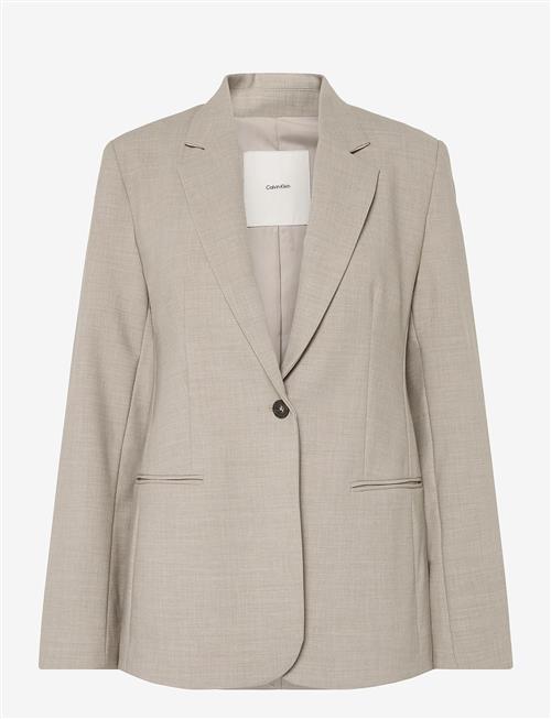 Calvin Klein | Lss Cinched Blazer | 36