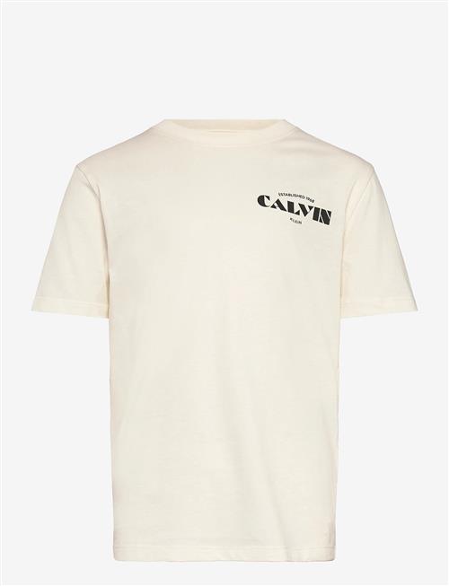Calvin Klein | Calvin Small Chest Print Tee Ss | 128