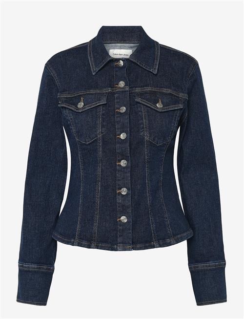 Calvin Klein Jeans | Sculpt Trucker Shirt Ck Classic | L