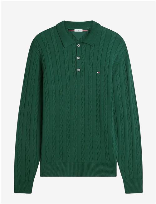 Tommy Hilfiger | Classic Cotton Cable Ls Polo | XXL