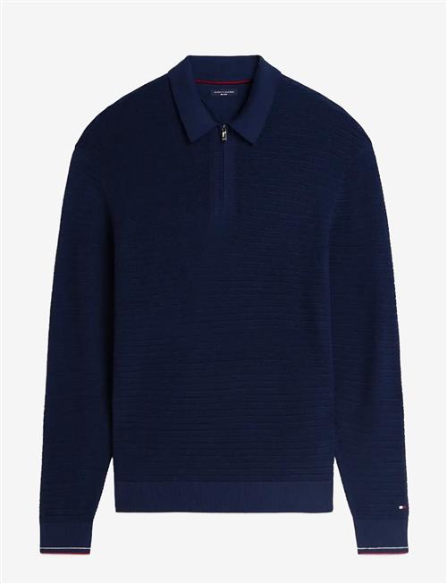 Tommy Hilfiger | Dc Knitted Zip Polo | L