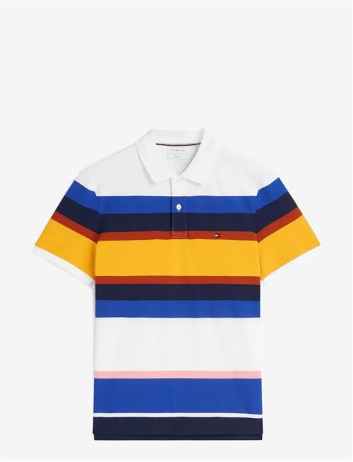 Tommy Hilfiger | Varied Roadmap Stripe Reg Polo | L