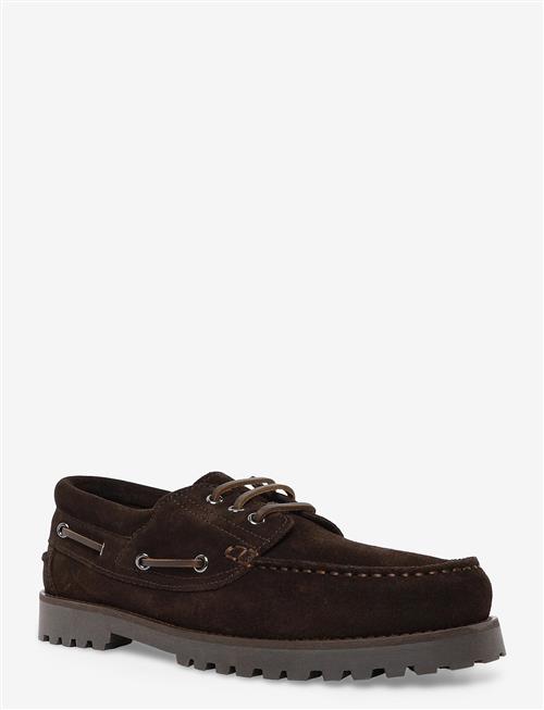 Garment Project | Ollie Boat Shoe - Brown Suede | 41