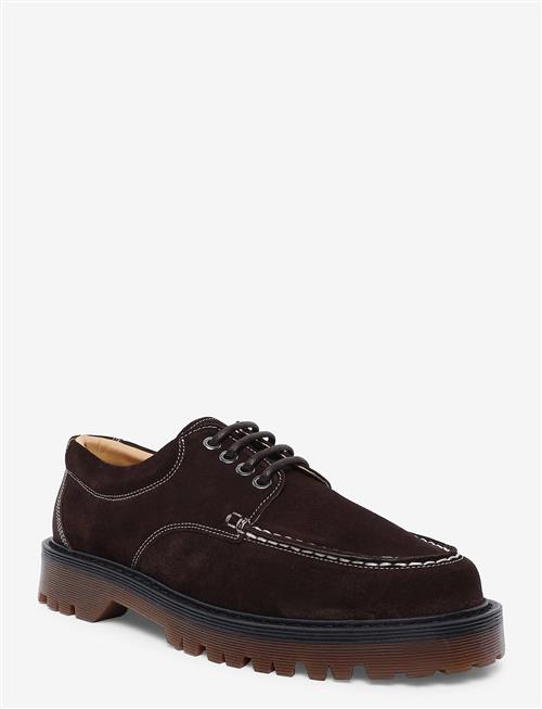 Garment Project | Pete Moc Toe - Brown Suede | 41