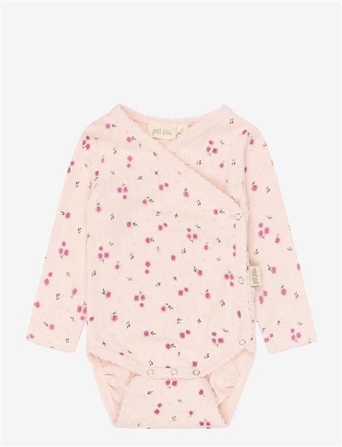 Petit Piao | Ppdio L_S Body Fold Pointelle Nb | 50
