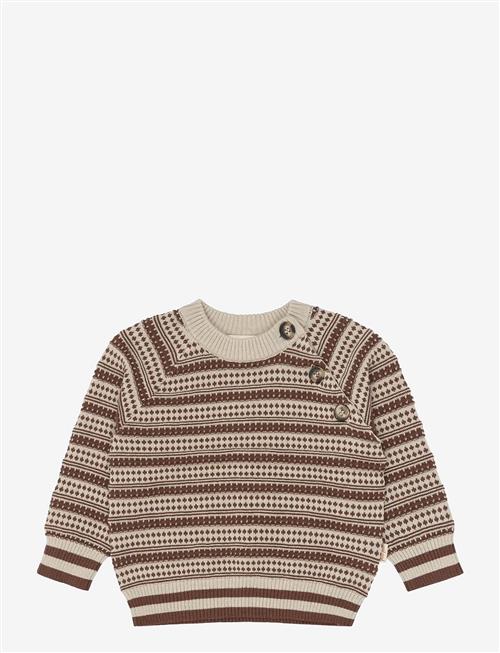 Petit Piao | Ppgirch Nordic Knit Pullover | 92