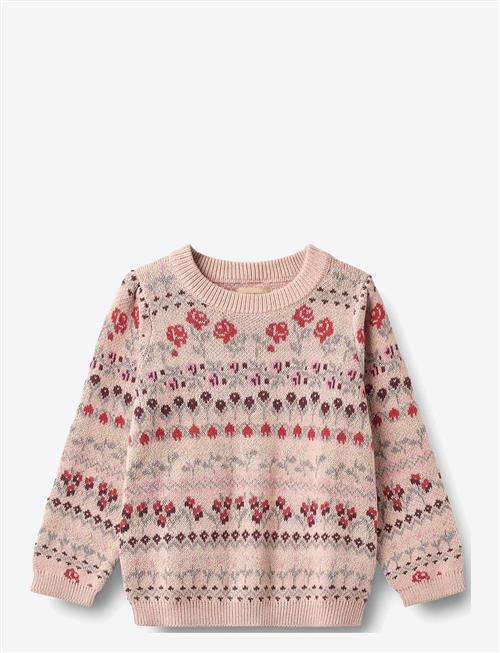 Wheat | Jacquard Pullover Mikmak | 128