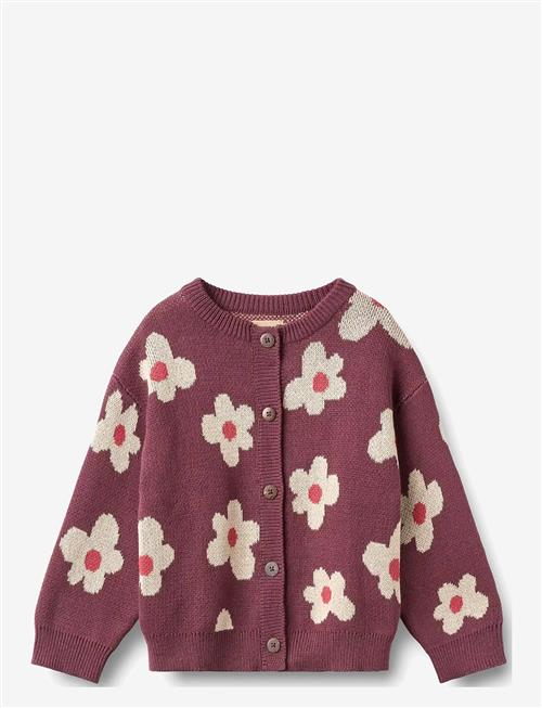 Wheat | Jacquard Cardigan Alvilda | 116