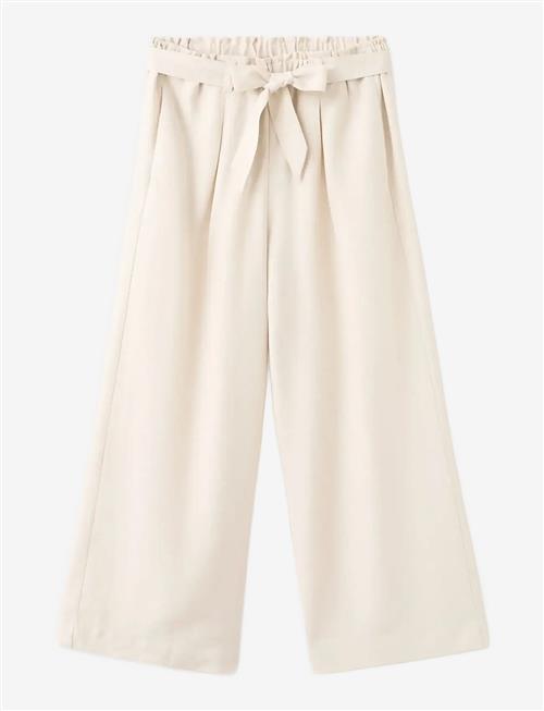 Mango | Flowy Straight-Fit Trousers With Bow | 140