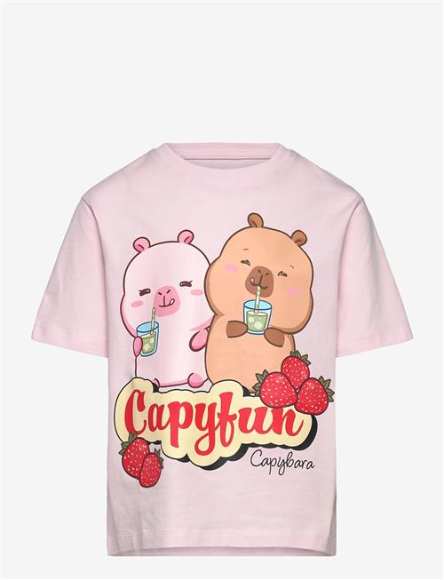 name it | Nkfabbi Capybara Ss Nreg Top Lnoos Sky | 146-152