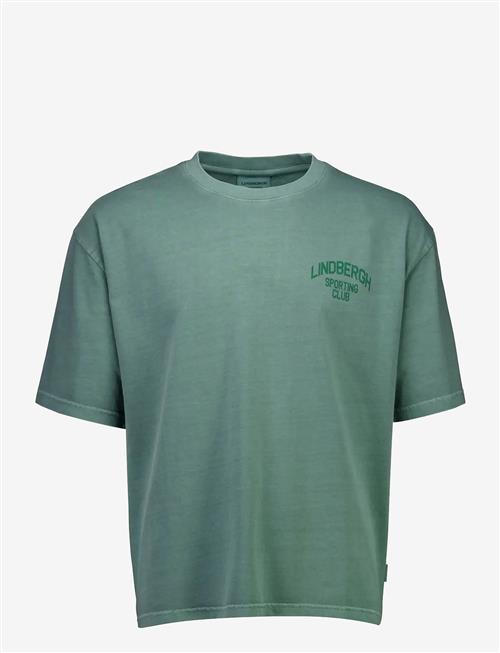 Lindbergh | G/D Oversized Cropped Logo Tee S/S | S