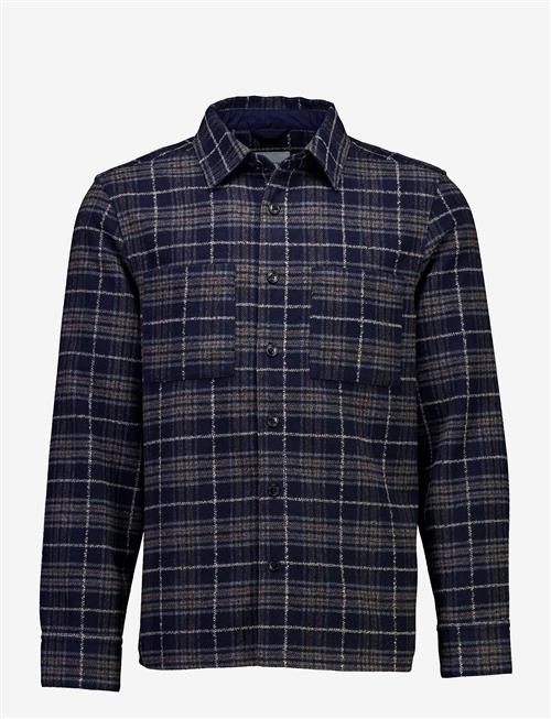 Lindbergh | Brushed Check Overshirt | L