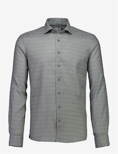 Lindbergh Black | 1927: Cashmere Touch Twilll Aop Shirt Wf L/S | S