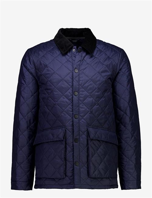Lindbergh | Quilted Jacket With Corduroy Collar | XXL