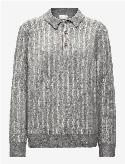 Lindbergh | Jacquard Knitted L/S Polo Cardigan | XL