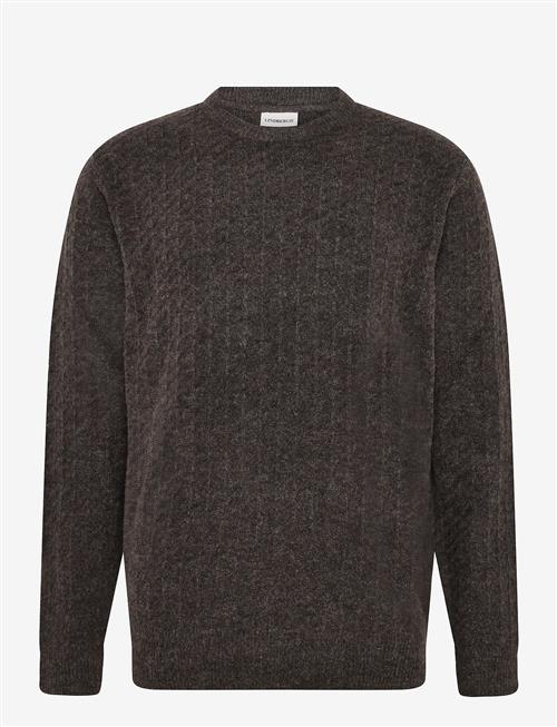 Lindbergh | Jacquard Knitted O-Neck L/D Sweater | XXL