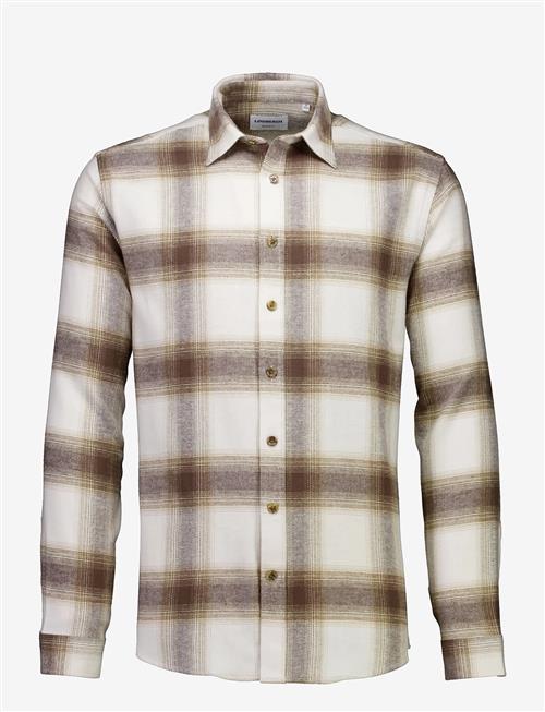 Lindbergh | Heavy Checked Twill Shirt L/S | XXL