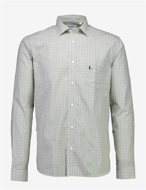 Lindbergh | Plain Small Checked Shirt L/S | M