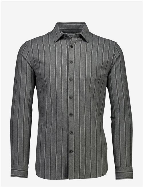 Lindbergh | Brushed Striped Shirt L/S | L