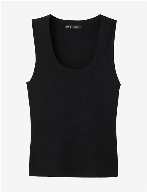 Mango | Round-Neck Knitted Top | S