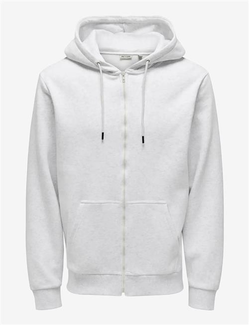 ONLY & SONS | Onsceres Zip Thr. Hoodie Sweat Noos | XXL