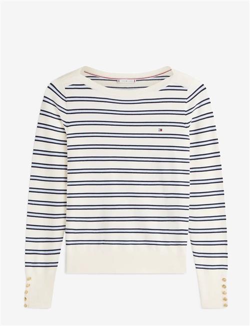Tommy Hilfiger | Co Jersey Fine Gg Boat-Nk Ls Swt | XL