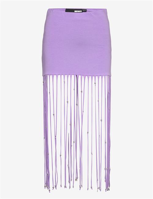 ROTATE Birger Christensen | Light Jersey Maxi Skirt | M x 94