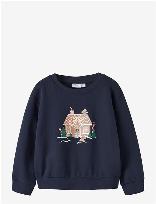 name it | Nmfvismas Ls Nreg Sweat Bru | 104