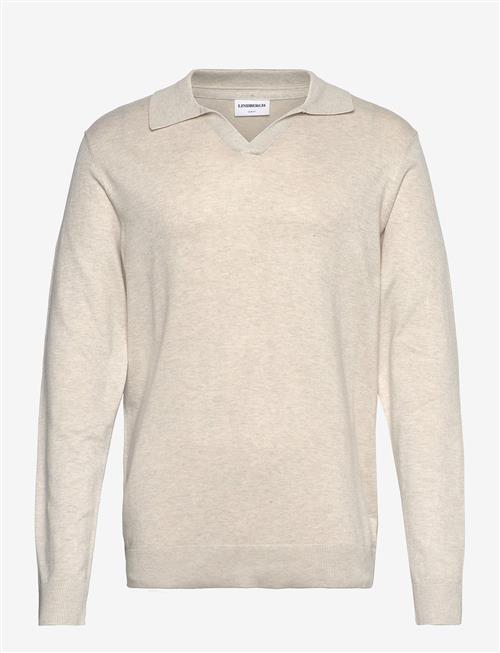 Lindbergh | Ecovero L/S V-Neck Polo | XL