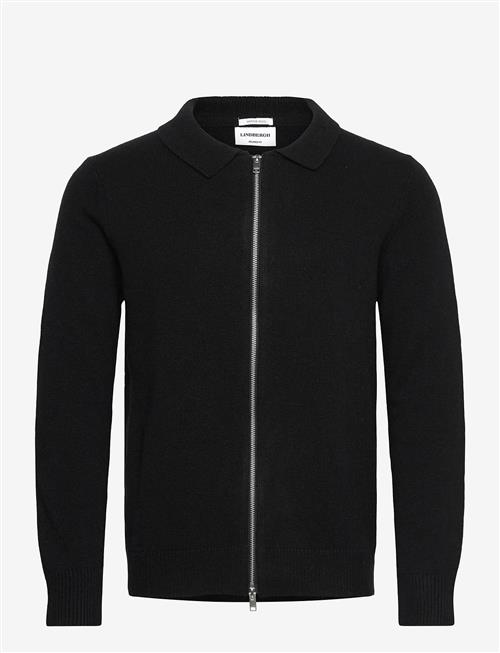 Lindbergh | Lambswool L/S Cardigan With 2-Way Zip | XXL