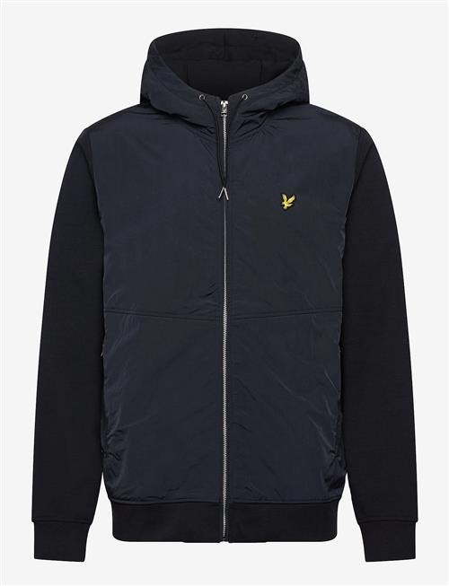Lyle & Scott | Half Raglan Hybrid Hoodie | XXL